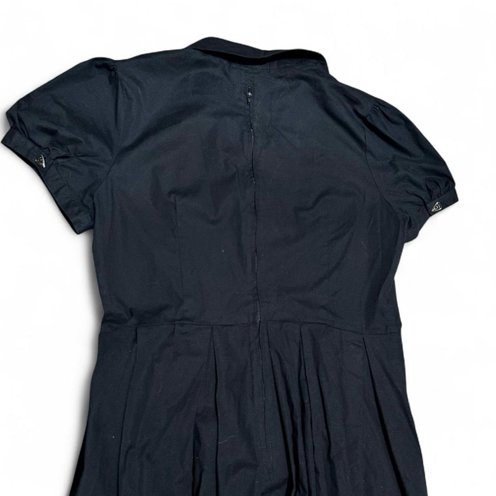 Hell Bunny Gothic Wiccan Black Dress - Picture 6 of 8